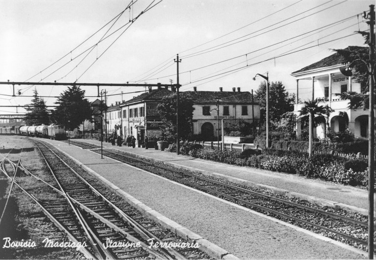 Stazione di Bovisio negli anni '50