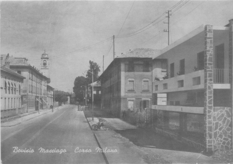Corso Milano negli anni '70