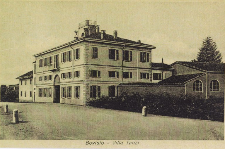 Villa Tanzi negli anni '50