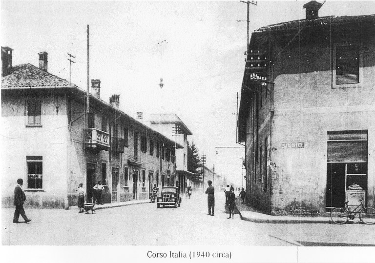 Corso Italia alla fine degli anni '40