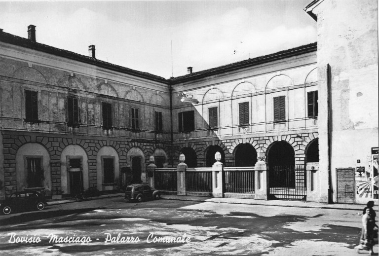 Il Municipio negli anni '50