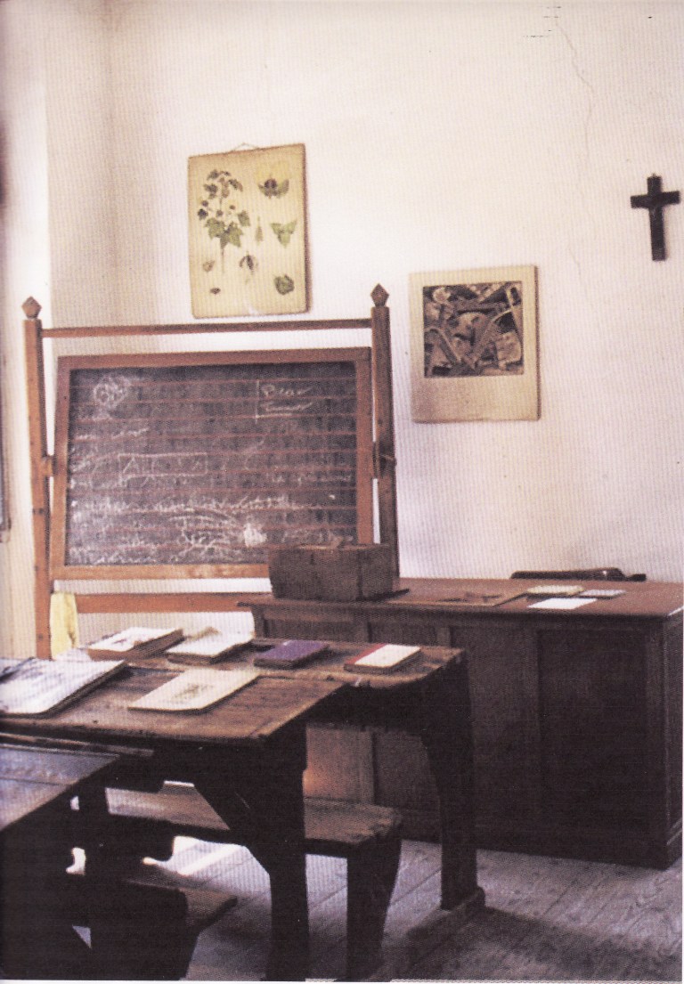 Aula della vecchia scuola elementare