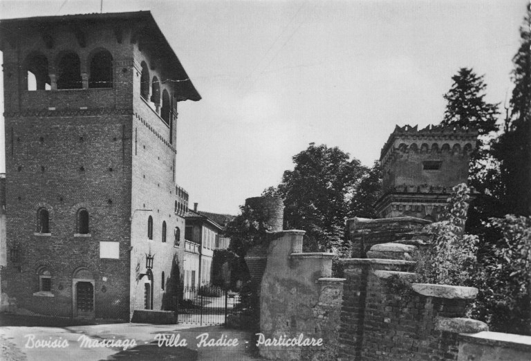 La villa Agnesi negli anni '50