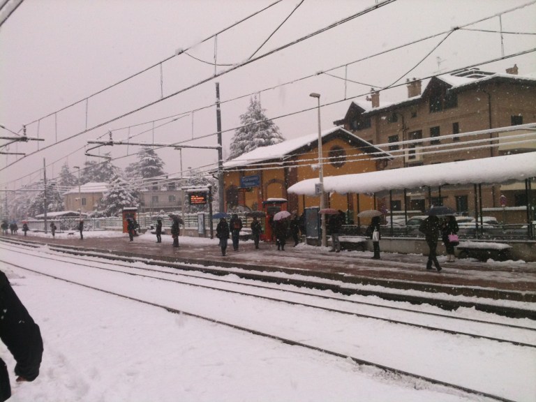 Neve alla Stazione