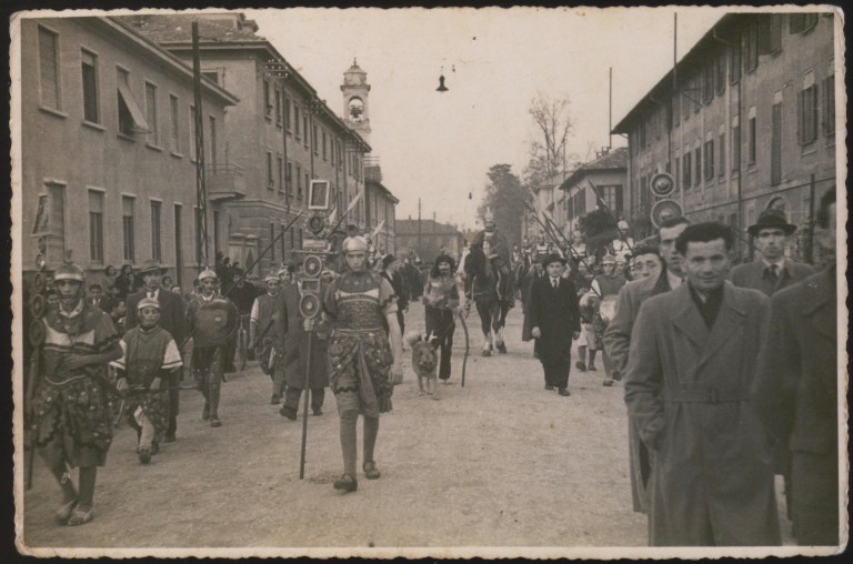 Corte di san Martino nel 1945